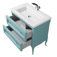 Тумба под раковину Creto Viva 85 13-1008B Blue — фото 3, Тумбы под раковину