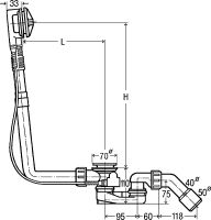 Товар: Слив-перелив Viega Multiplex 61621 103071 полуавтомат без накладок - фото 3 Слив-перелив Viega Multiplex 61621 103071 полуавтомат без накладок — фото 3, Сливы-переливы