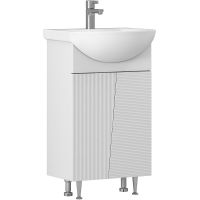 Тумба под раковину Vigo Selena 50 tn.SEL.BAL.50.2D Белая — фото 1, Тумбы под раковину