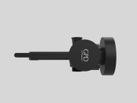 Смеситель для ванны GPD Gildo MBB165-S Черный — фото 5, Смесители