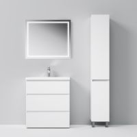 Шкаф пенал AM.PM Gem S 30 M91CSR0306WG Белый — фото 7, Мебель для ванной