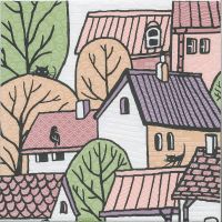 Керамический декор Kerama Marazzi Городок 2 матовый OS\A225\5009 20х20 см — фото 1, Керамическая плитка