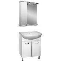 Товар: Тумба с раковиной Misty Уют 60 ИП000000159 Белая - фото 2 Тумба с раковиной Misty Уют 60 ИП000000159 Белая — фото 2, Мебель для ванной