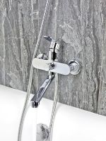 Смеситель для ванны Viko универсальный Хром арт-V-7305 — фото 4, Смеситель для ванны