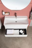 Товар: Тумба под раковину Aquanet Альтера 100 337157 подвесная Белая матовая - фото 18 Тумба под раковину Aquanet Альтера 100 337157 подвесная Белая матовая — фото 18, Мебель для ванной