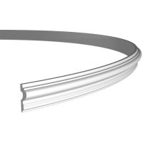 Товар: Молдинг гибкий Европласт 1.51.301 2000x42x16 мм - фото 1 Молдинг гибкий Европласт 1.51.301 2000x42x16 мм — фото 1, Молдинги