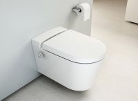 Товар: Унитаз биде Vitra Nest 5176B003-6233 подвесной с сиденьем Микролифт - фото 8 Унитаз биде Vitra Nest 5176B003-6233 подвесной с сиденьем Микролифт — фото 8, Унитазы