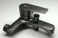 Комплект смесителей Orange Loop M26-311gr Графит — фото 3, Готовые комплекты для ванной комнаты