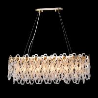 Люстра Maytoni Neoclassic Tissage MOD490PL-10G Прозрачная Золото — фото 4, Люстры