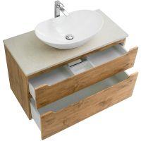 Тумба под раковину BelBagno Etna-H60 100 ETNA-H60-1000-2C-SO-RN-P подвесная Rovere Nature — фото 12, Тумбы под раковину