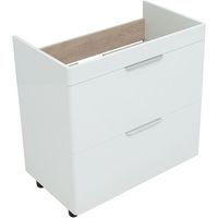 Товар: Тумба под раковину Aquanet Ирис new 80 310154 Белая глянцевая - фото 5 Тумба под раковину Aquanet Ирис new 80 310154 Белая глянцевая — фото 5, Мебель для ванной