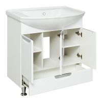 Товар: Тумба под раковину Runo Барселона 75 00000001032 Белая - фото 2 Тумба под раковину Runo Барселона 75 00000001032 Белая — фото 2, Тумбы под раковину