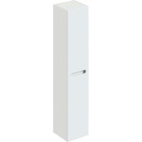 Шкаф пенал DIWO Коломна 30 KOL.P.30/P/W подвесной Белый — фото 1, Мебель для ванной