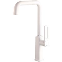 Смеситель для кухни Iddis Slide SLIWT00i05 Белый матовый — фото 1, Смесители