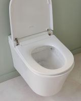 Товар: Комплект унитаза биде с инсталляцией Jacob Delafon Seine E34360-00 с сиденьем Микролифт и Белой глянцевой клавишей смыва - фото 18 Комплект унитаза биде с инсталляцией Jacob Delafon Seine E34360-00 с сиденьем Микролифт и Белой глянцевой клавишей смыва — фото 18, Умные унитазы