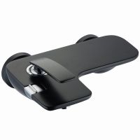 Смеситель для ванны Kludi Balance 524458775 Черный Хром — фото 1, Смеситель для ванны