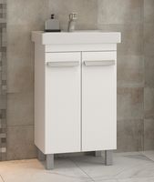 Товар: Тумба под раковину Vigo Nova 50 tn.NOV.TIG.50.2D Белая - фото 2 Тумба под раковину Vigo Nova 50 tn.NOV.TIG.50.2D Белая — фото 2, Тумбы под раковину