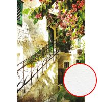 Фреска Ortograf Городской пейзаж 0692 Фактура бархат FX Флизелин (1,6*2,4) Бежевый, Город/Пейзаж — фото 1, Фрески