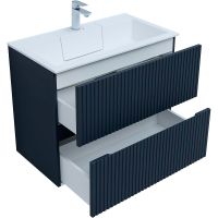 Тумба под раковину Aquanet Джейн 80 313302 подвесная Маренго — фото 6, Тумбы под раковину