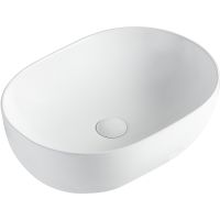 Раковина-чаша Orange 48 B05-480W Белая глянцевая — фото 1, Раковины накладные