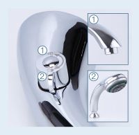 Смеситель на борт ванны Frap H21 F1121 Хром — фото 12, Смесители