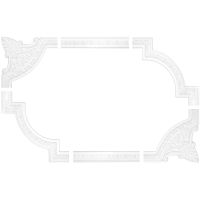 Угловой элемент молдинга Перфект AC255-12 17x326x326 мм — фото 2, Молдинги