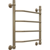 Водяной полотенцесушитель EWRIKA Сафо T 60х50 Состаренная бронза — фото 2, Водяные полотенцесушители