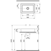 Товар: Раковина-чаша Bocchi Vessel 56 1172-020-0125 Антрацит матовая - фото 3 Раковина-чаша Bocchi Vessel 56 1172-020-0125 Антрацит матовая — фото 3, Раковины