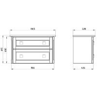 Товар: Комплект мебели для ванной ASB-Woodline Рома 100П подвесной Белый - фото 12 Комплект мебели для ванной ASB-Woodline Рома 100П подвесной Белый — фото 12, Комплекты мебели для ванной