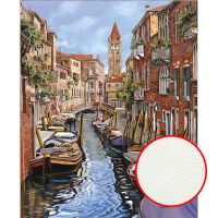 Фреска Ortograf Венеция 11700 Фактура флок FLK Флизелин (2,3*2,7) Разноцветный, Город арт-11700 (флок FLK) — фото 1, Фрески