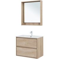 Товар: Тумба под раковину Aquanet Милан 80 336384 подвесная Дуб светлый - фото 15 Тумба под раковину Aquanet Милан 80 336384 подвесная Дуб светлый — фото 15, Тумбы под раковину