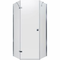 Душевой уголок Triton Сигма-Хром 90х90 Щ0000054219 профиль Хром стекло прозрачное — фото 1, Душевые уголки