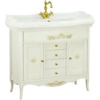 Тумба под раковину Migliore Bella 90 25930 Слоновая кость — фото 1, Тумбы под раковину