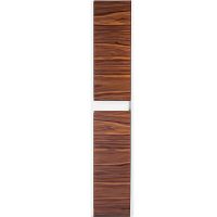 Товар: Шкаф пенал Veedi Vision 35 VSN000P-R подвесной Дуб орех Белый - фото 2 Шкаф пенал Veedi Vision 35 VSN000P-R подвесной Дуб орех Белый — фото 2, Мебель для ванной