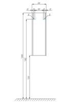 Подвесной шкаф Aquaton Сакура 33 R 1A220803SKW8R Ольха наварра Белый глянец — фото 6, Шкафы для ванной