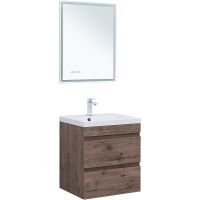 Товар: Тумба под раковину Aquanet Нота New 60 334191 подвесная Дуб веллингтон табак - фото 7 Тумба под раковину Aquanet Нота New 60 334191 подвесная Дуб веллингтон табак — фото 7, Тумбы под раковину