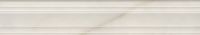 Керамический бордюр Kerama Marazzi Греппи Багет белый BLF001R 7,3х40 см — фото 1, Керамогранит