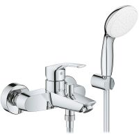 Смеситель для ванны Grohe Eurosmart 33302003 Хром — фото 1, Смеситель для ванны
