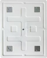 Зеркало BelBagno 100 SPC-GRT-1000-600-LED-TCH-WARM с подсветкой с подогревом с сенсорным выключателем — фото 4, Мебель для ванной