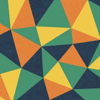 Обои Andrea Rossi Arlequin 54307-7 Винил на флизелине (1,06*10,05) Разноцветный, Геометрия — фото 1, Обои для стен