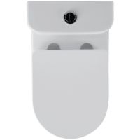 Товар: Унитаз компакт Black&White Universe 7789W с бачком и сиденьем Микролифт - фото 4 Унитаз компакт Black&White Universe 7789W с бачком и сиденьем Микролифт — фото 4, Унитазы