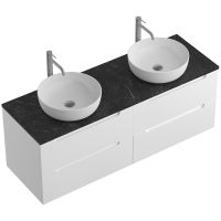 Тумба под раковину BelBagno Etna 140 подвесная Bianco Lucido арт-ETNA-1400-4C-SO-2-BL — фото 14, Тумбы под раковину