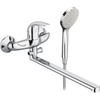 Смеситель для ванны Damixa Eclipse 319500001 универсальный Хром — фото 1, Смеситель для ванны