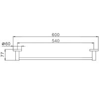 Товар: Полотенцедержатель Frap F301 F30101 Сатин - фото 11 Полотенцедержатель Frap F301 F30101 Сатин — фото 11, Полотенцедержатели