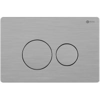 Комплект унитаза с инсталляцией Point Виктория PN48080SB с сиденьем Микролифт и клавишей смыва Сталь брашированная — фото 10, Унитазы