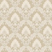 Обои Roberto Borzagi King 90118-6 Винил на флизелине (1,06*10) Бежевый, Дамаск — фото 1, Обои для стен