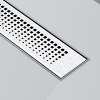 Товар: Душевой лоток AM.PM PrimeFlow 40 W02SC-P11-040-01SB с решеткой Хром матовый Cut Gradient - фото 11 Душевой лоток AM.PM PrimeFlow 40 W02SC-P11-040-01SB с решеткой Хром матовый Cut Gradient — фото 11, Душевые лотки