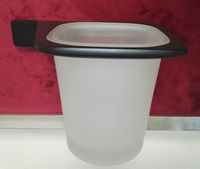 Стакан для зубных щеток Art&Max Gina AM-G-2731-Nr Черный — фото 2, Мыльницы