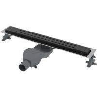 Душевой лоток Boheme Premium Trendy 80 983-80-B с Черной решеткой — фото 1, Душевые лотки