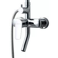 Душевая система Bravat Rhein Хром арт-F6429564CP-A-ENG — фото 5, Душевые стойки